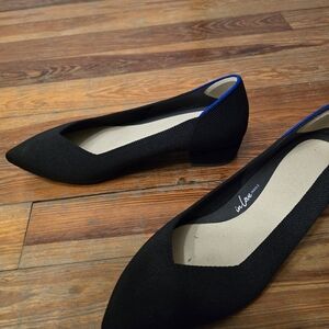 Rothy's Black Low Heel Pump